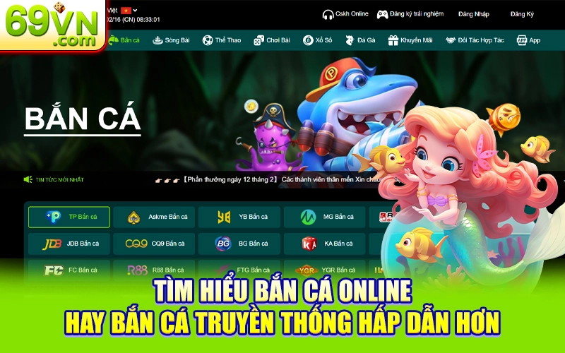 So Sánh Bắn Cá Online Và Bắn Cá Truyền Thống? 3 Tìm hiểu bắn cá online hay bắn cá truyền thống hấp dẫn hơn